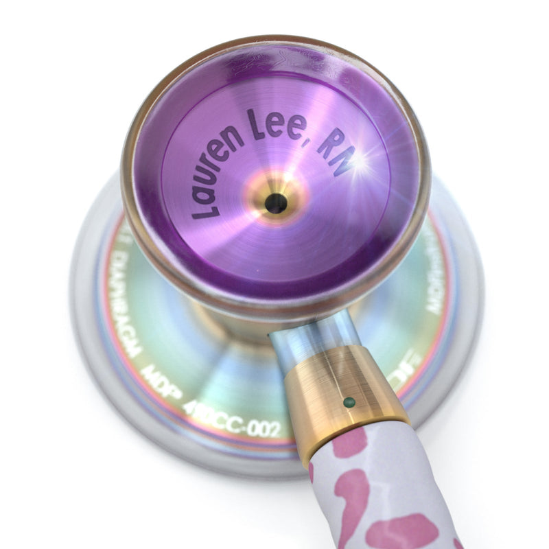 ProCardial® Titan Erwachsenen Kardiologie Stethoskope - Leopard /Kaleidoskop