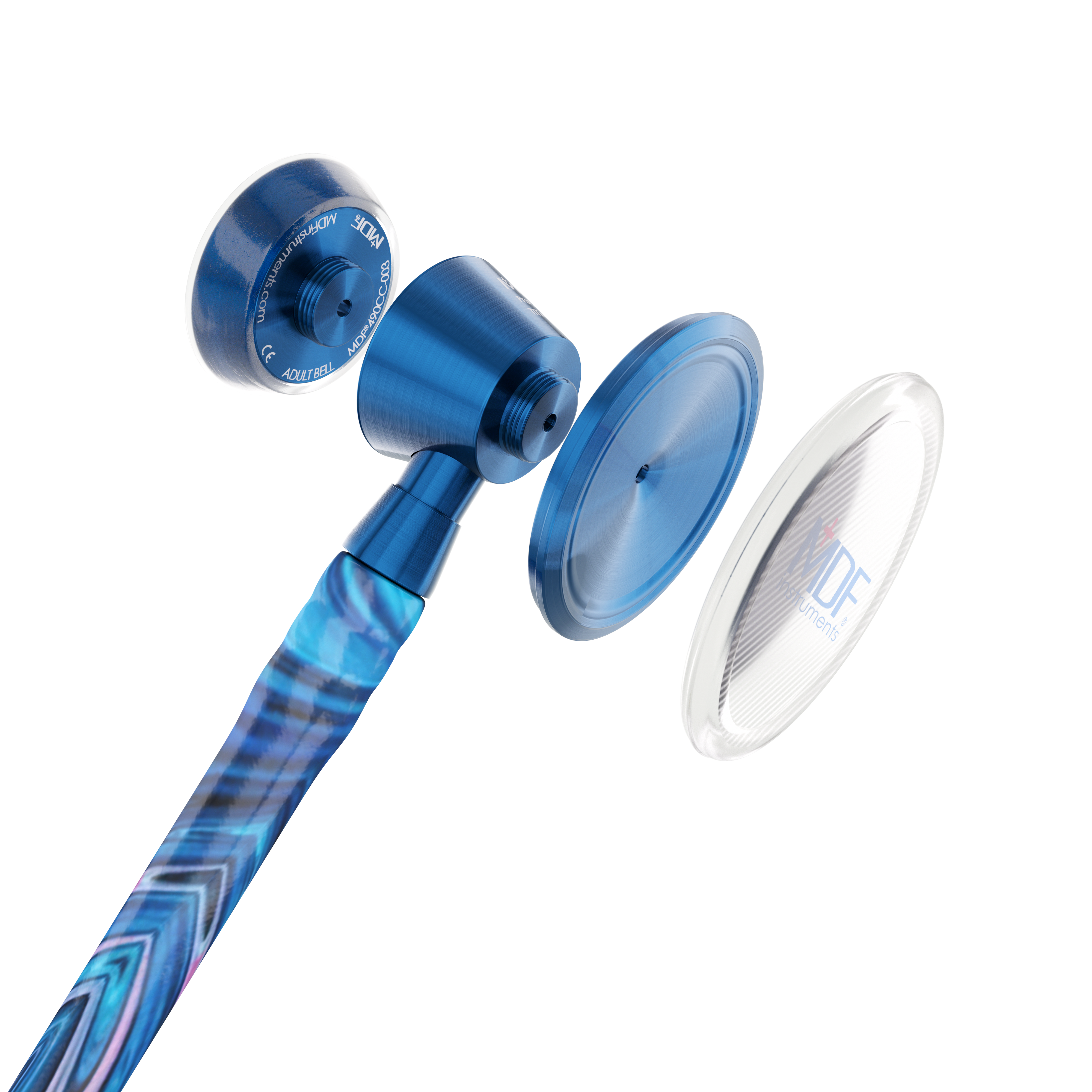 ProCardial® Titan Erwachsenen Kardiologie Stethoskop+Transportetui -Starr Night Capridium