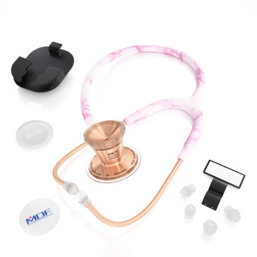 ProCardial® Titan Kardiologie  Stethoskop - Georgia Pink Mamor/ Roségold
