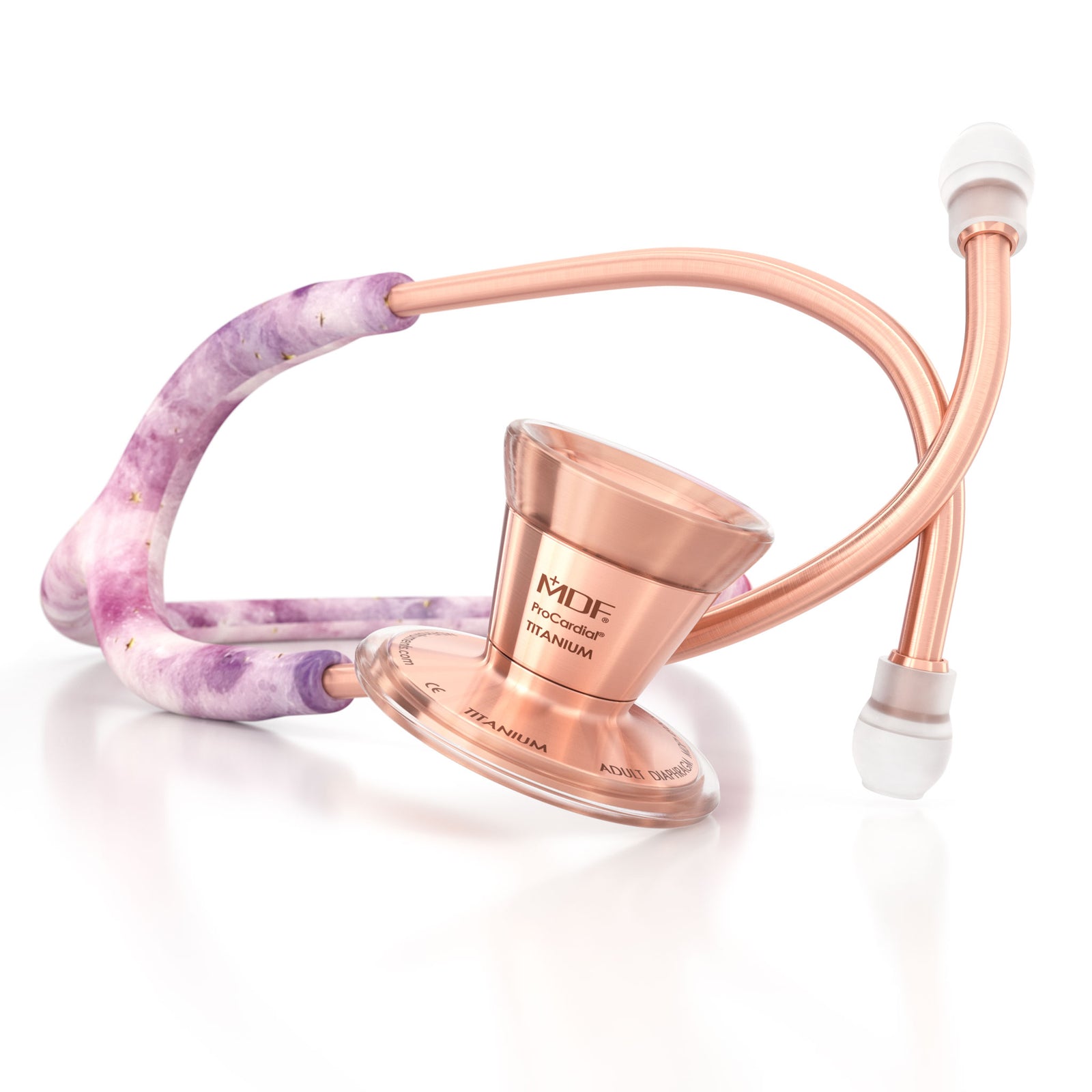 ProCardial® Titan Kardiologie  Stethoskop - Orion Nebula/ Roségold
