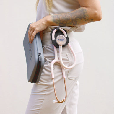 ProCardial® Titan Kardiologie  Stethoskop - Georgia Pink Mamor/ Roségold