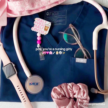 ProCardial® Titan Kardiologie  Stethoskop - Georgia Pink Mamor/ Roségold