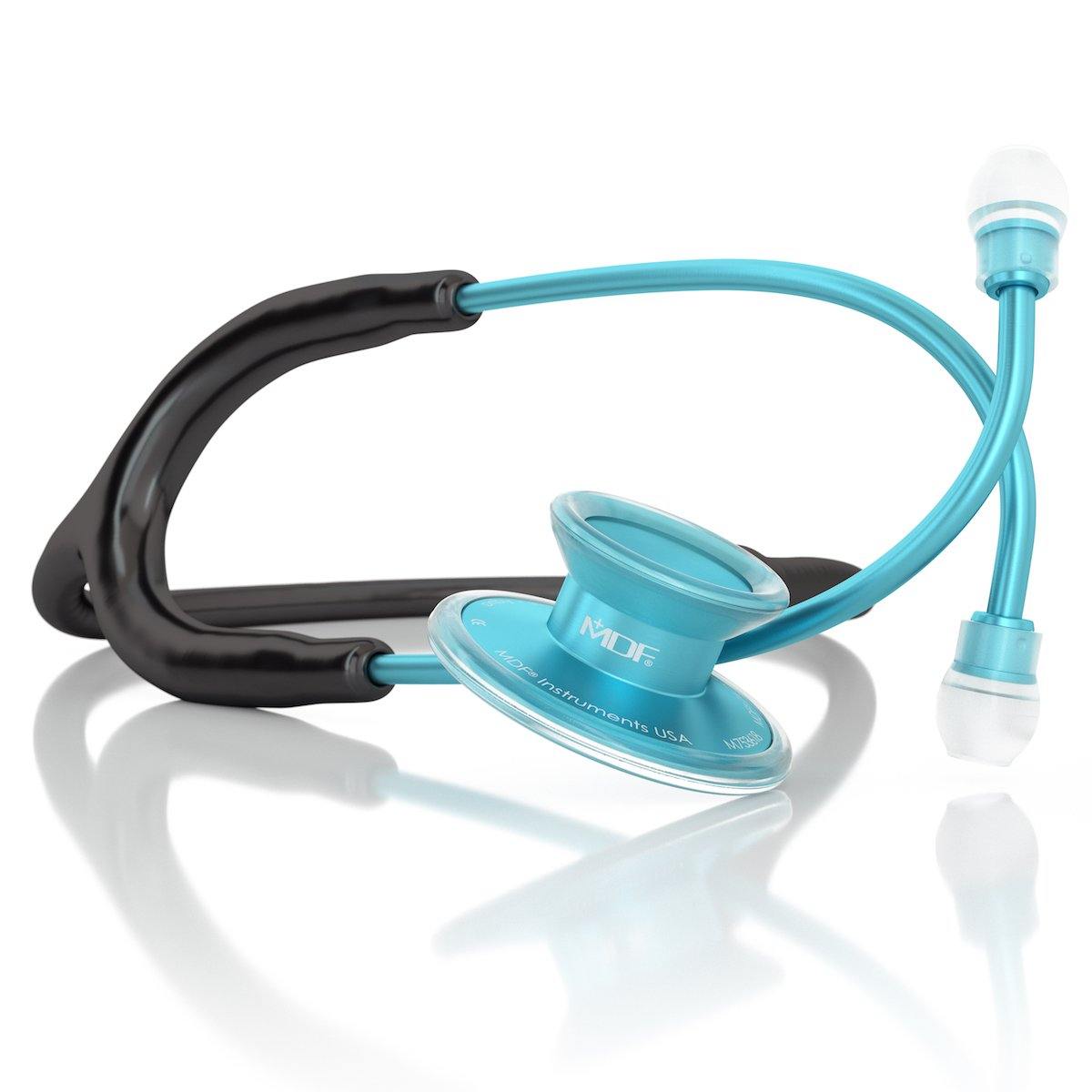 MDF® Acoustica® - Aqua / Schwarz Stethoskop