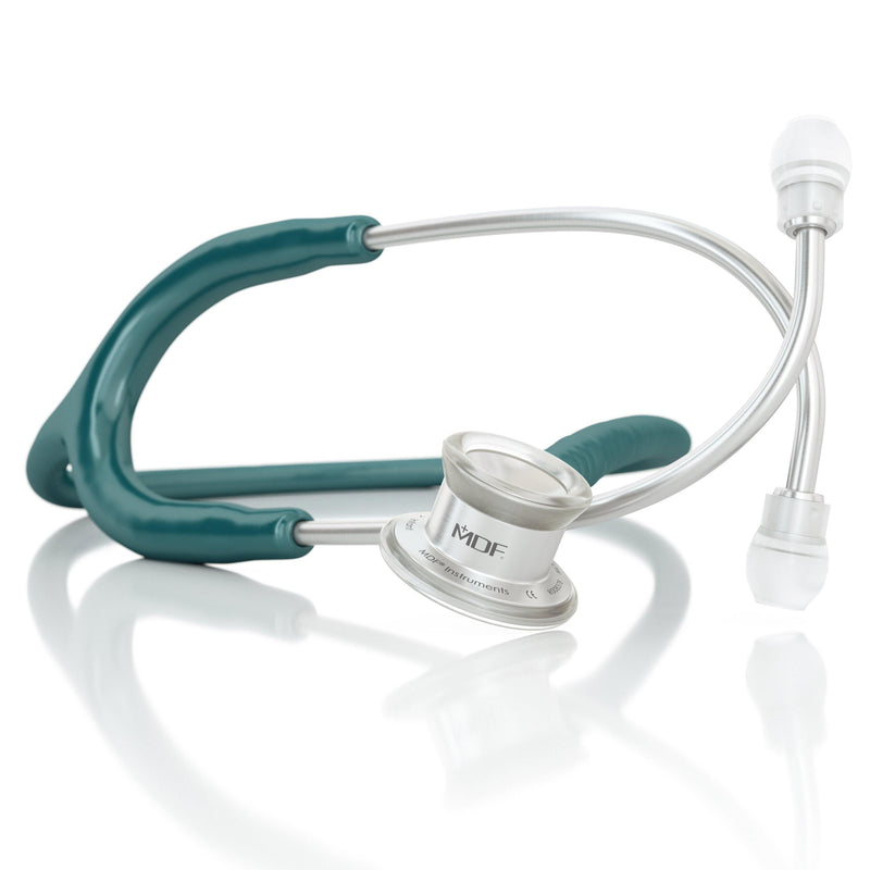 MDFå¨ MD Oneå¨ Infant Stainless Steel Stethoscope - Silver - Green