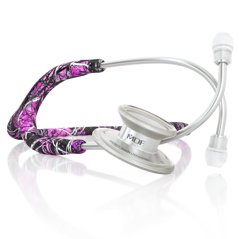 MDFå¨ MD One Erwachsene Stainless Steel Stethoscope - Silver - Muddy Girl