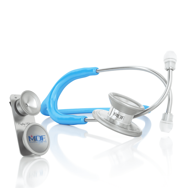 MD One® Epoch® Titan Erwachsenen & Kinder Stethoskop- hellblau - MDF Instruments Germany