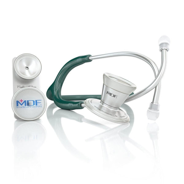 ProCardial® Edelstahl Erwachsenen & Kinder Stethoskop- Blaugrün - MDF Instruments Germany